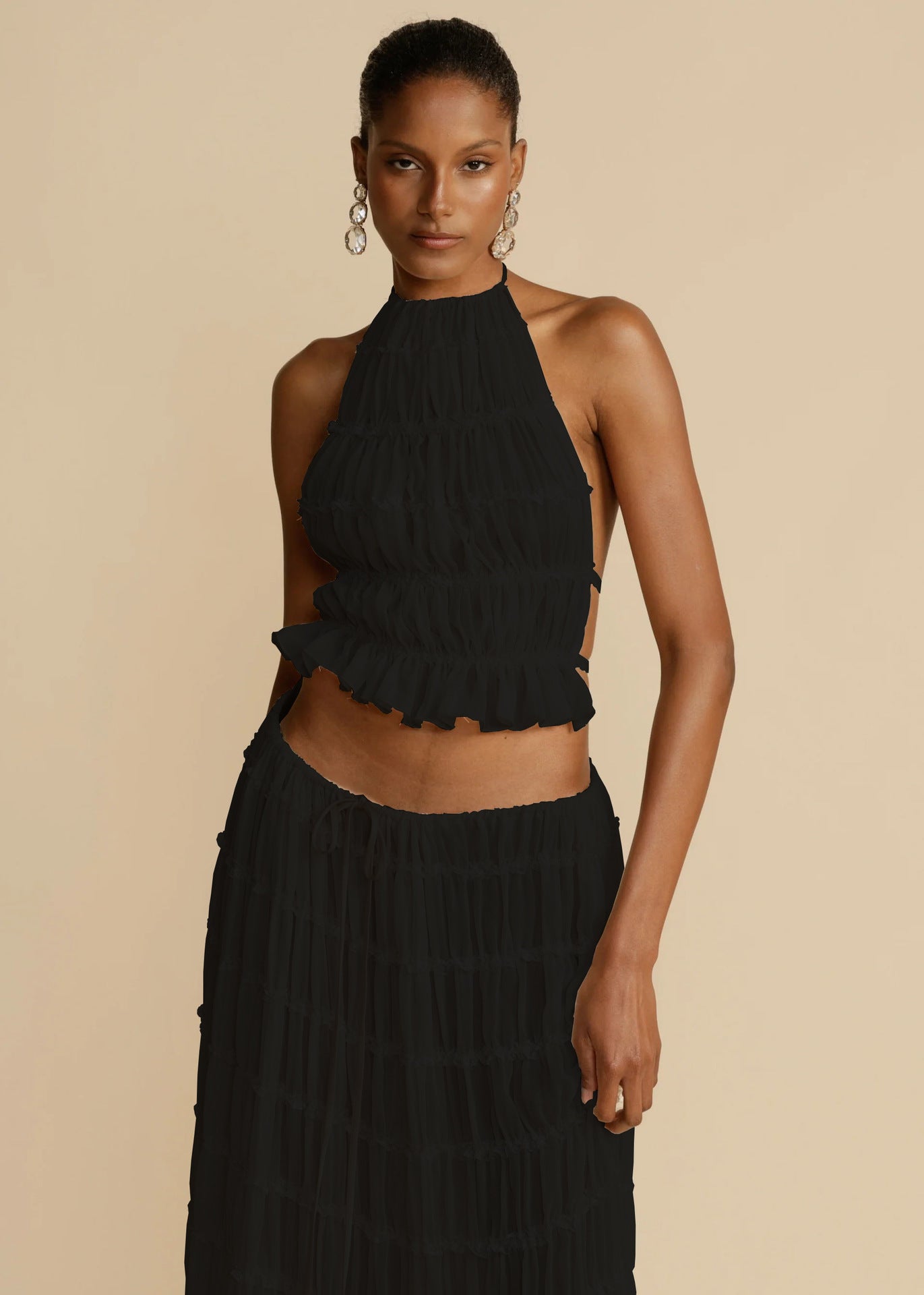 Sleek & Sexy 2-Piece Beach Outfit