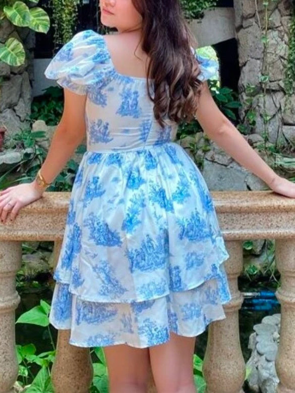 Elegant Floral Dress